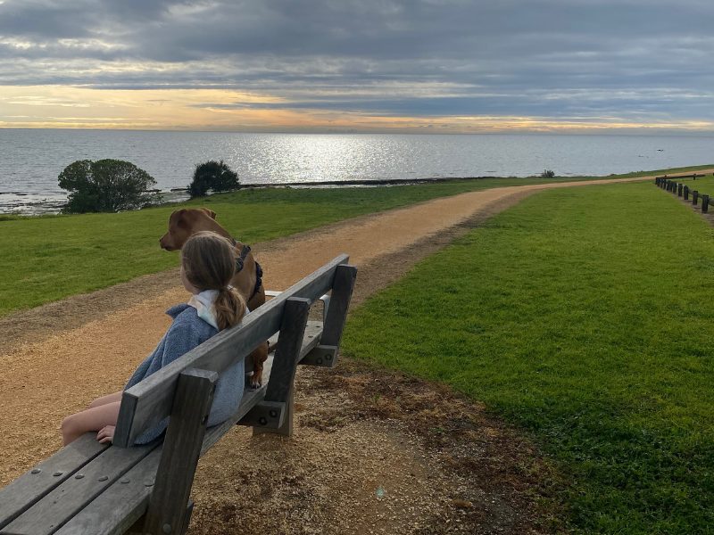 Dog friendly walk Esplanade Portarlington